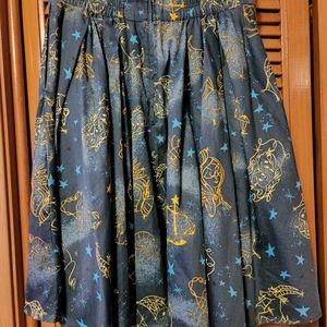 Pinup Girl Clothing Little Jun astrology print size M